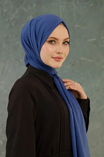 İpekhan Ζωντανό σάλι Indigo No - 10000-04