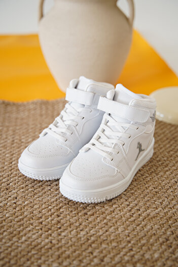 Daxtors Haykat Velcro Basketball Long Kids Unisex Sports Shoes