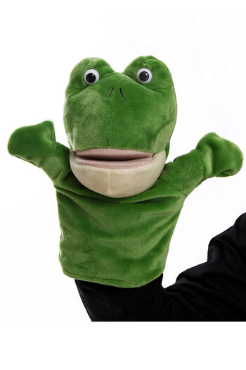 Toyaş Hand Puppet Plush Toy with Moving Mouth