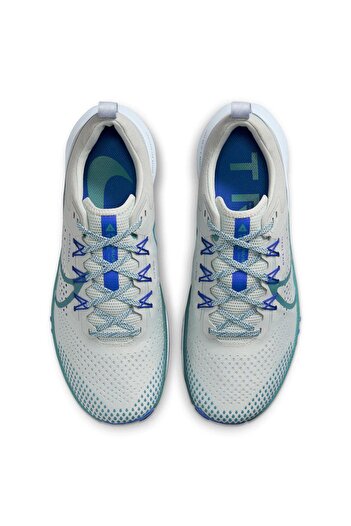 Nike React Pegasus Trail 4 Erkek Gri Koşu Ayakkabısı - Dj6158-005