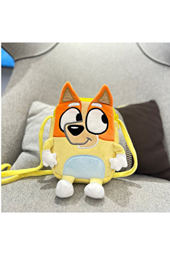 Choice1 D Bingo Crossbody Bluey family Schoolbag Cartoon Bingo friends Plush Backpack Picnic And Travel Sna