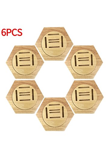 Choice 6pcs 1-10Pcs Wooden Medal Display Racks Hexagonal Honeycomb Combination Medal Holder Honor Commemora