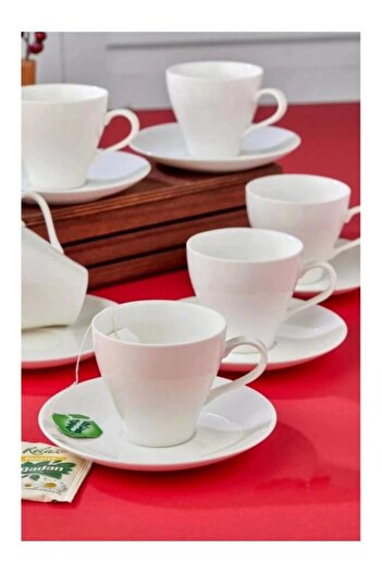 Cooker Ckr3302 Porcelain 6 Cup Team Set 12 Pieces