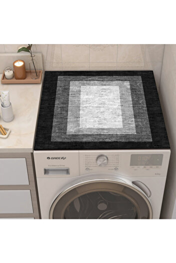 Else Dekor Drying Refrigerator - Washing Machine Cover, Liquid Proof, Non-Slip, Washable