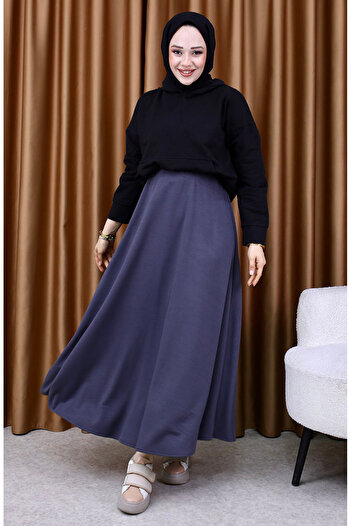 sefamerve Fabric Skirt - Smoked Back 5578-06