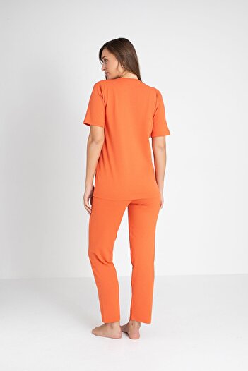 DONEX Women's Combed Cotton Pajama Set