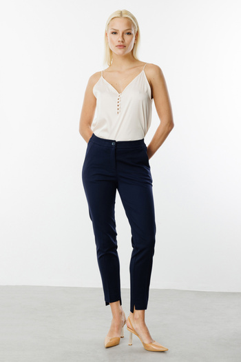 Ekol Skinny Trousers with Elastic Waist
