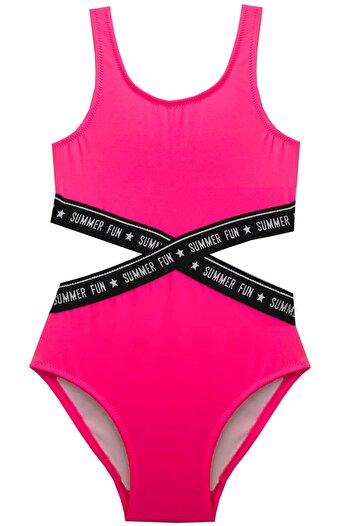 DEEP BEACH Fuchsia Girl's Swimsuit Db200568cm