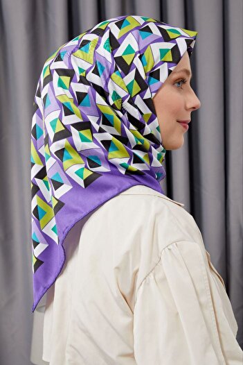 Levidor Geometric Pattern Trend Twill Scarf