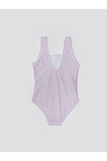 DEEP BEACH Striped Girl's Swimsuit