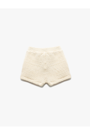 Koton Pocket Detailed Lace-Up Waist Cotton Blend Shorts