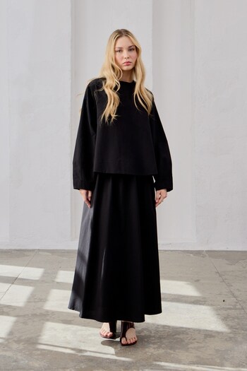 QANU Leon Skirt Suit Black