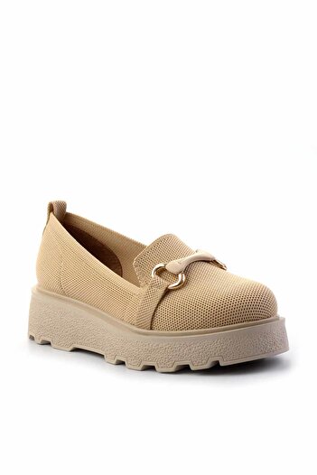 Bambi Bej Kadın Espadril K01327058882