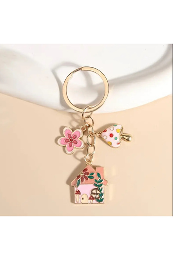 Purple Adv Spring Serie Keychain - We Change the Relationship with the House