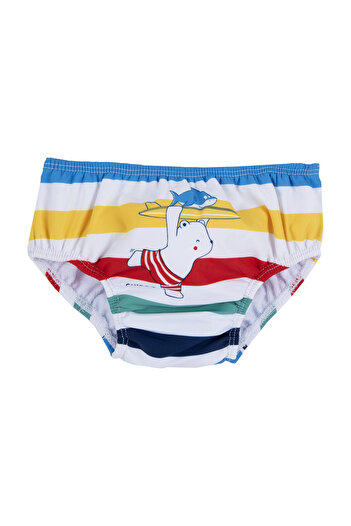 Chicco Törölközőszövet bélésű és csíkos mintás fürdőruha