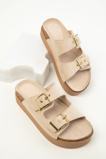 SOHO Women's Skin Suede Slippers 20327
