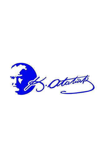 Dijitonline Autocolant semnat K.atatürk Silhouette 20x7cm