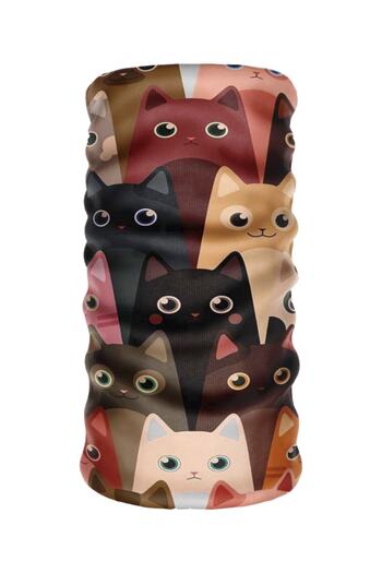Bebo Store Special Patterned Buff Neck Collar Bandana Balaclava for Extreme Sports Motorcycle and Bicycle Riders