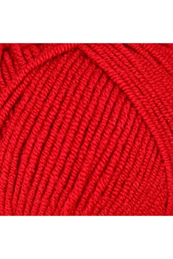 LaVita Yarn Νατάλι Νήμα Πλεξίματος, 5 Τεμαχίων, Νήμα Taka (9568 Κόκκινο)