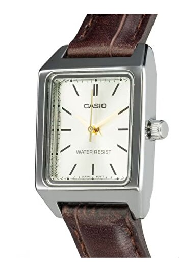 Casio LTP-V007L-9EUDF Women's Analog Watch with Leather Strap - 22 mm - Brown