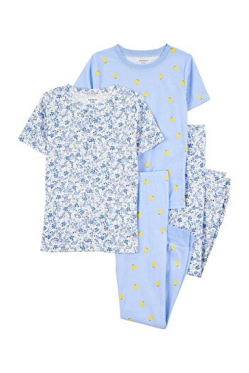 Carter's Girl's Pajama Set 4 Pack