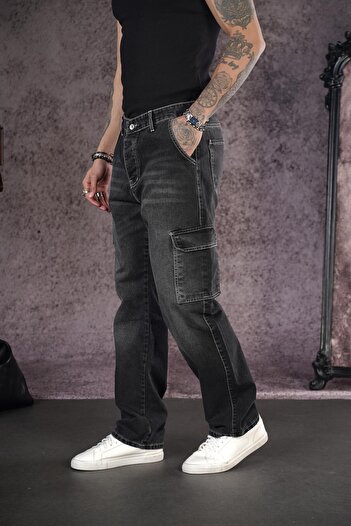 king brich Baggy Fit Pocket Men's Jeans
