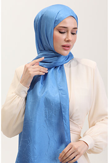sefamerve Berlin Blue Shawl 81082-16