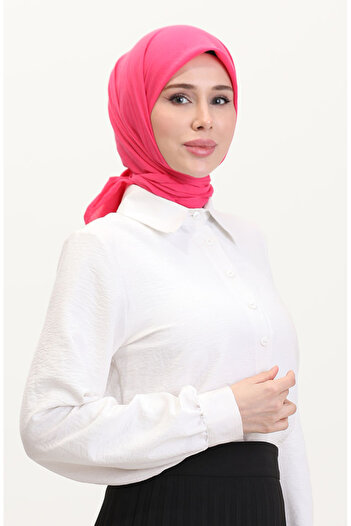 sefamerve Fuchsia Candy Soft Scarf 19097-15
