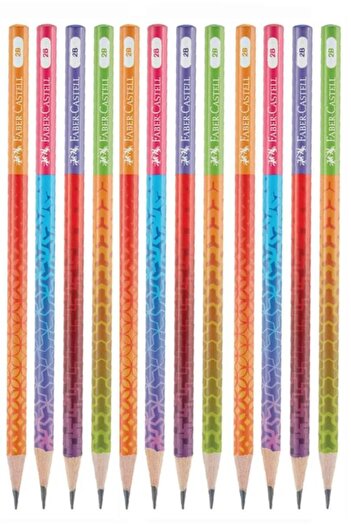 Faber Castell Round Lead Pencil Smoothie 12 Pieces 1 Pack Faber Pencil Lead 2B Black Pencil Lead Smoothie