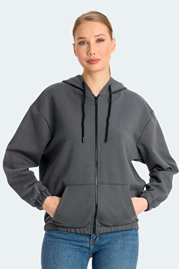 Slazenger Kimberley Women's Sweatshirt Dark Gray