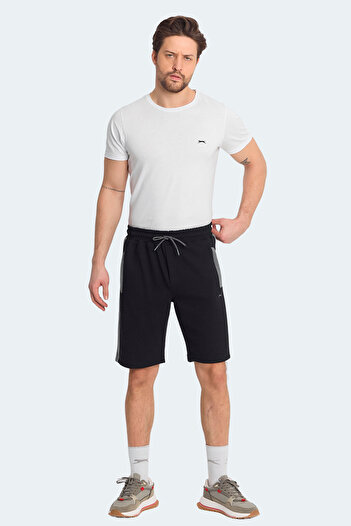 Slazenger NANDO I Erkek Cepli Siyah Şort