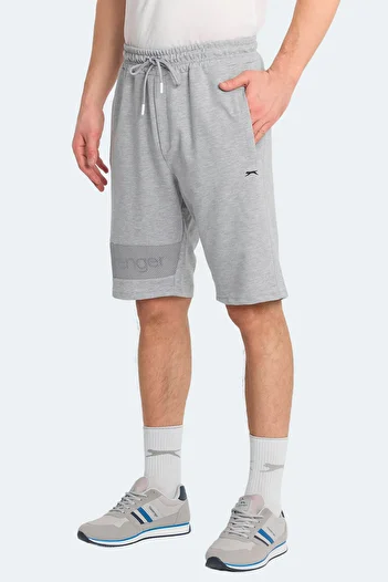 Slazenger Nuka Men's Pocket Capri Gray Shorts
