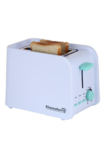 Hausberg Toaster HB-195BL, 750 W, 2 slices, defrost function, reheat function, 6 speeds
