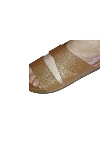 Handmade Genuine leather slippers,with a comfortable medical leather sole for those who suffer from heel pain