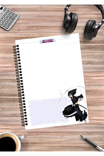 mertfigur Bleach Anime Spiral Notebook A5 (50 Sheets)