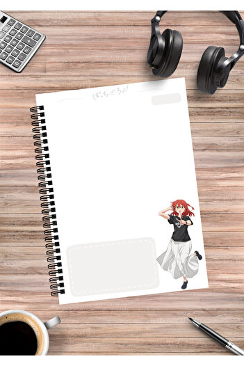 mertfigur Bochi the Rock Anime Spiral Notebook A5 (50 Sheets)