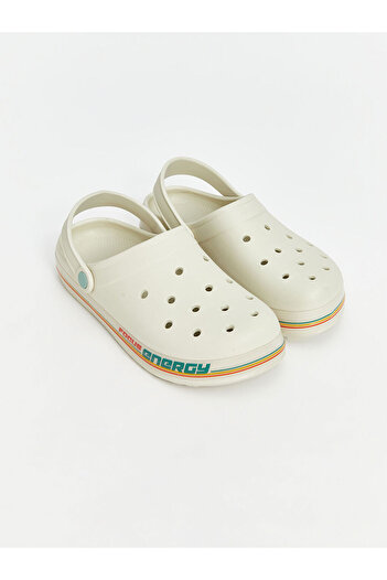 LC Waikiki Lcw Steps Beige Printed Boys' Beach Sandals