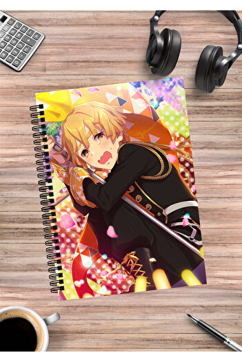 mertfigur Demon Slayer Anime Spiral Notebook A5 (50 Sheets)