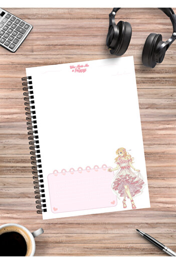 mertfigur Who Made Me a Princess Manhwa Anime Spiral Notebook A5 (50Sheets)