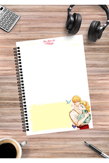 mertfigur Who Made Me a Princess Manhwa Anime Spiral Notebook A5 (50Sheets)