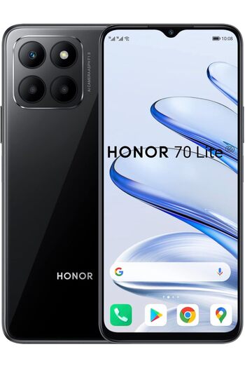 HONOR 70 Lite Dual-SIM 4GB RAM 128GB ROM  (Midnight Black) - International Version