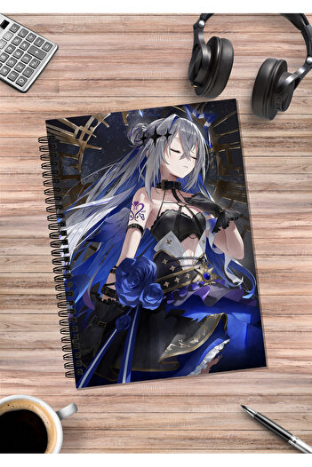 mertfigur Hololive Vtuber Anime Spiral Notebook A5 (50Sheets)