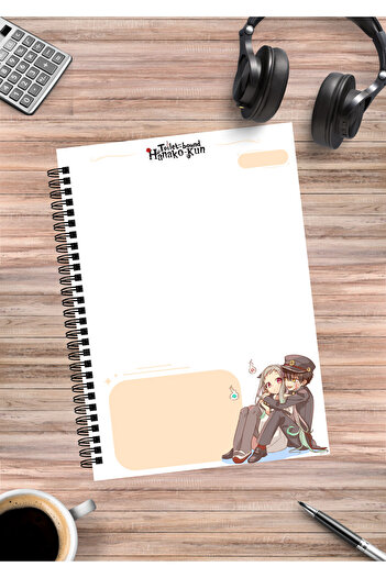 mertfigur Toilet Bound Hanako Kun Nene Akane Anime Spiral Notebook A5 (50Sheets)