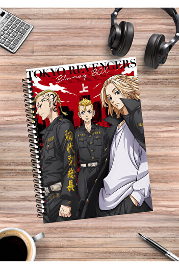 mertfigur Tokyo Revengers Anime Spiral Notebook A5 (50Sheets)