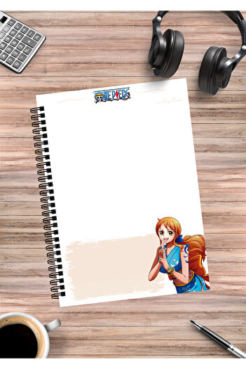 mertfigur One Piece Anime Spiral Notebook A5 (50 Sheets)