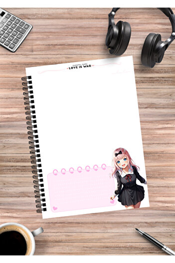 mertfigur Kaguya Sama Love Is War Chika Anime Spiral Notebook A5 (50Sheets)