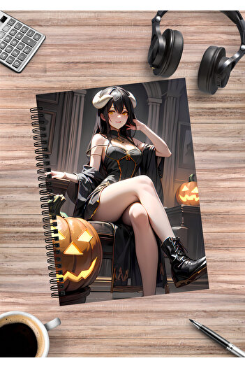 mertfigur Overlord Albedo Anime Spiral Notebook A5 (50Sheets)