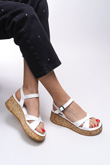 Riccon Women Sandals |   Jeanrissa | 0012200 |   White