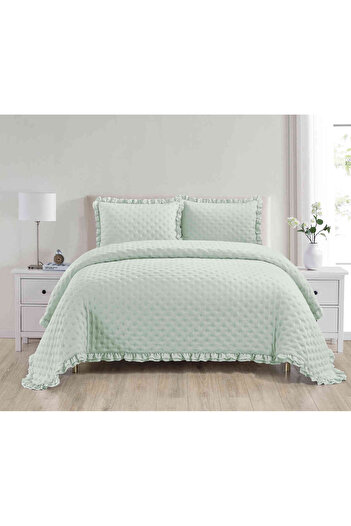 Kunzita Home suha Microfiber Comfort Set light green 180x240cm