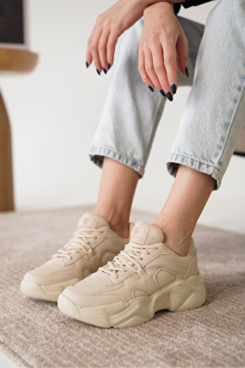 Daxtors D0143 Günlük Ortopedik Kadın Sneaker Spor Ayakkabı